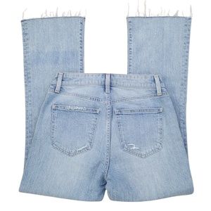 Women's Distressed‎ Bowery High Rise Crop Boot Jeans Size  26 NWOT